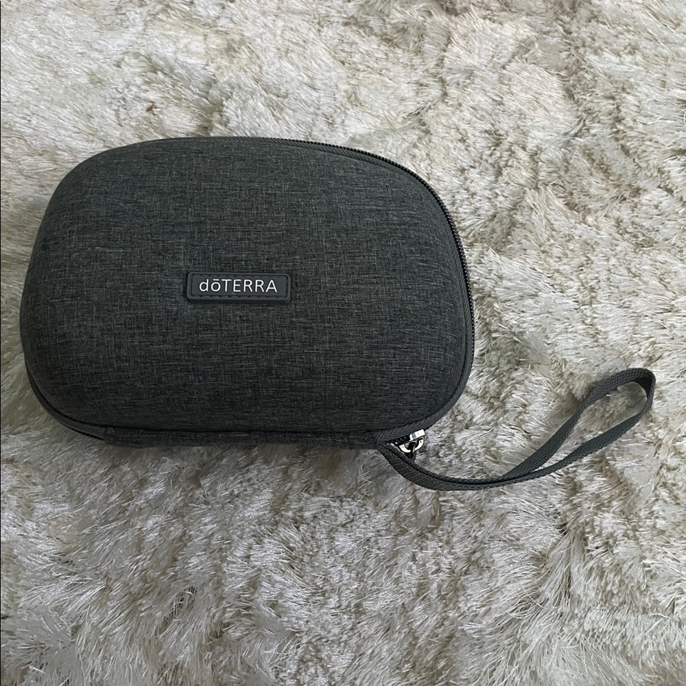 Doterra Dark Gray Travel Pouch